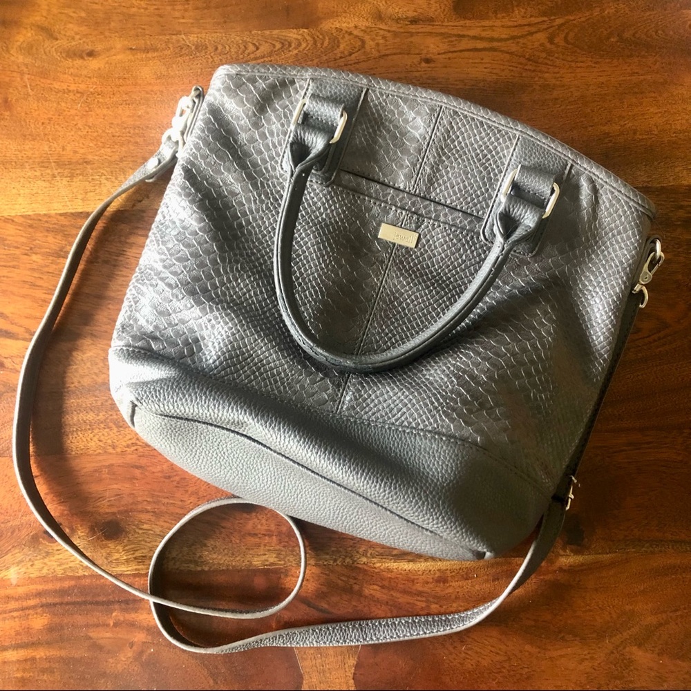 Jewell by Thirty-one Paris Purse, City Charcoal Snake